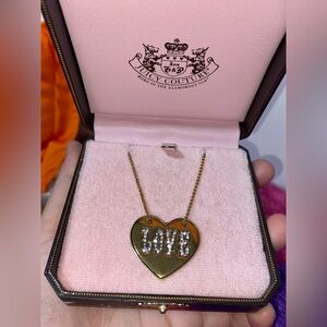 Juicy couture Double Strand Heart Necklace 🤩